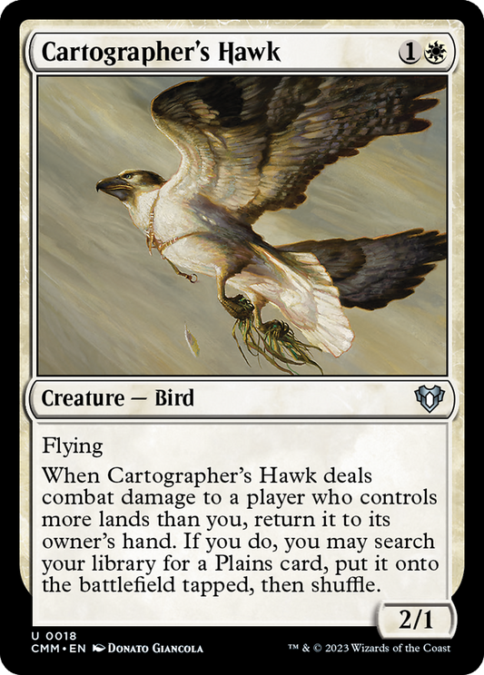 Cartographer's Hawk (CMM-018) - Commander Masters
