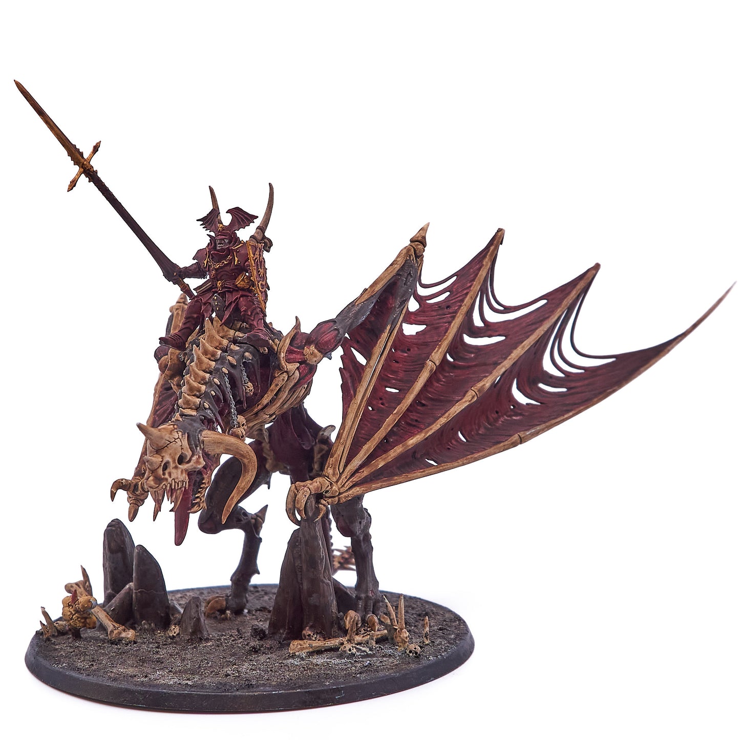 Soulblight Gravelords - Vampire Lord on Zombie Dragon (13023-V) - Used