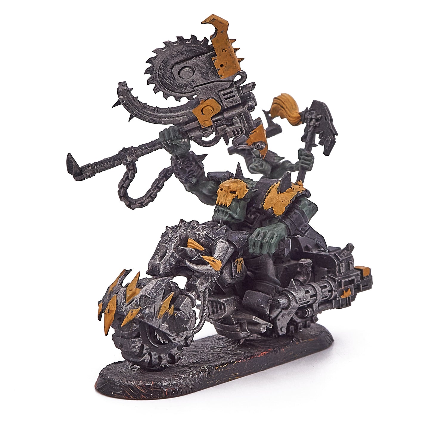 Orks - Warboss on Warbike (13139-V) - Used