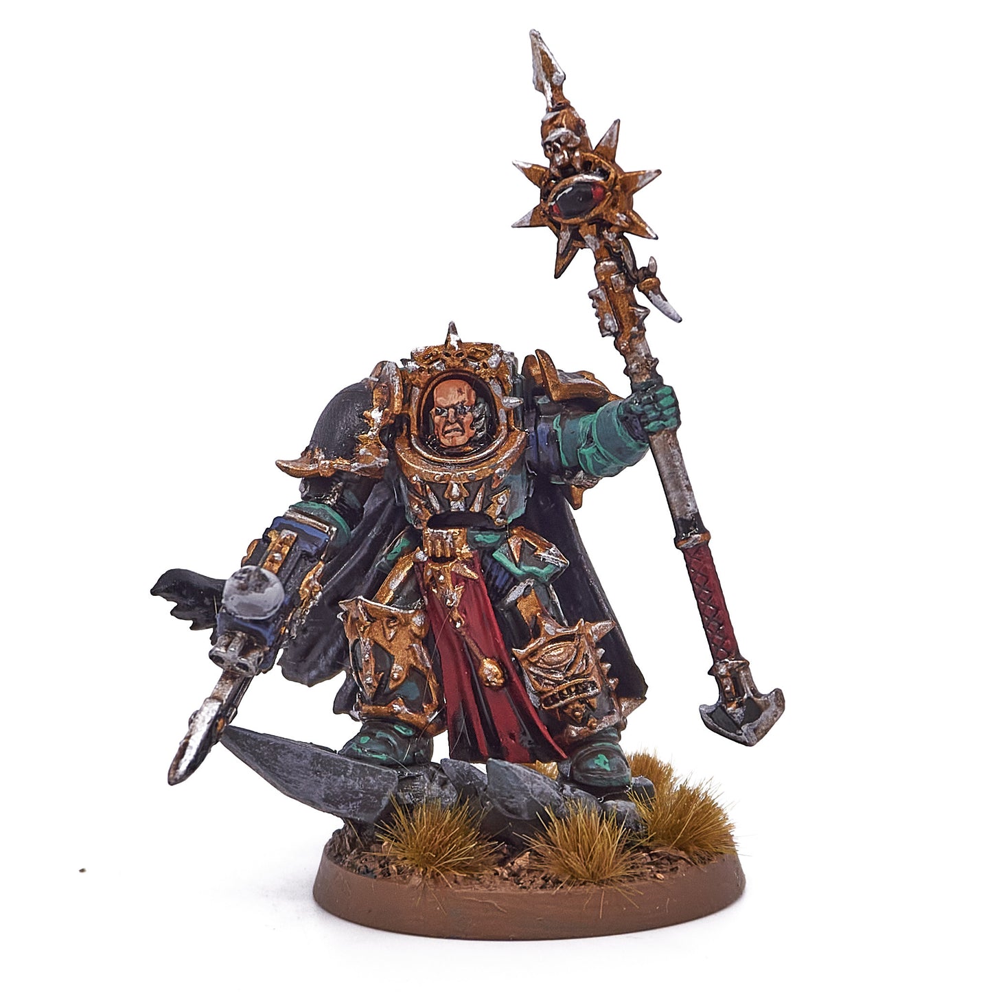 Chaos Space Marines - Sorcerer Lord in Terminator Armour (13172-V) - Used