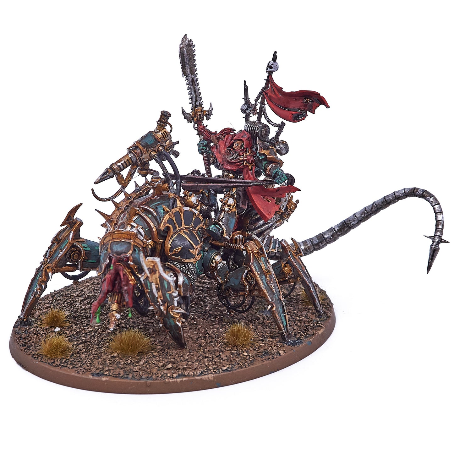 Chaos Space Marines - Lord Discordant on Helstalker (13175-V) - Used