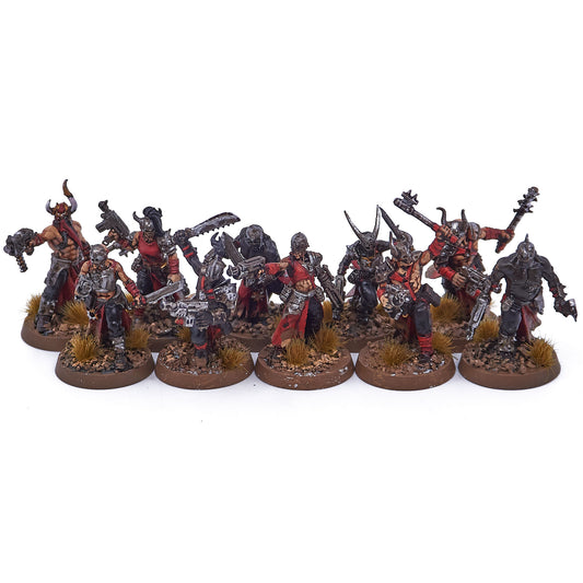 Chaos Space Marines - Chaos Cultists (13190) - Used