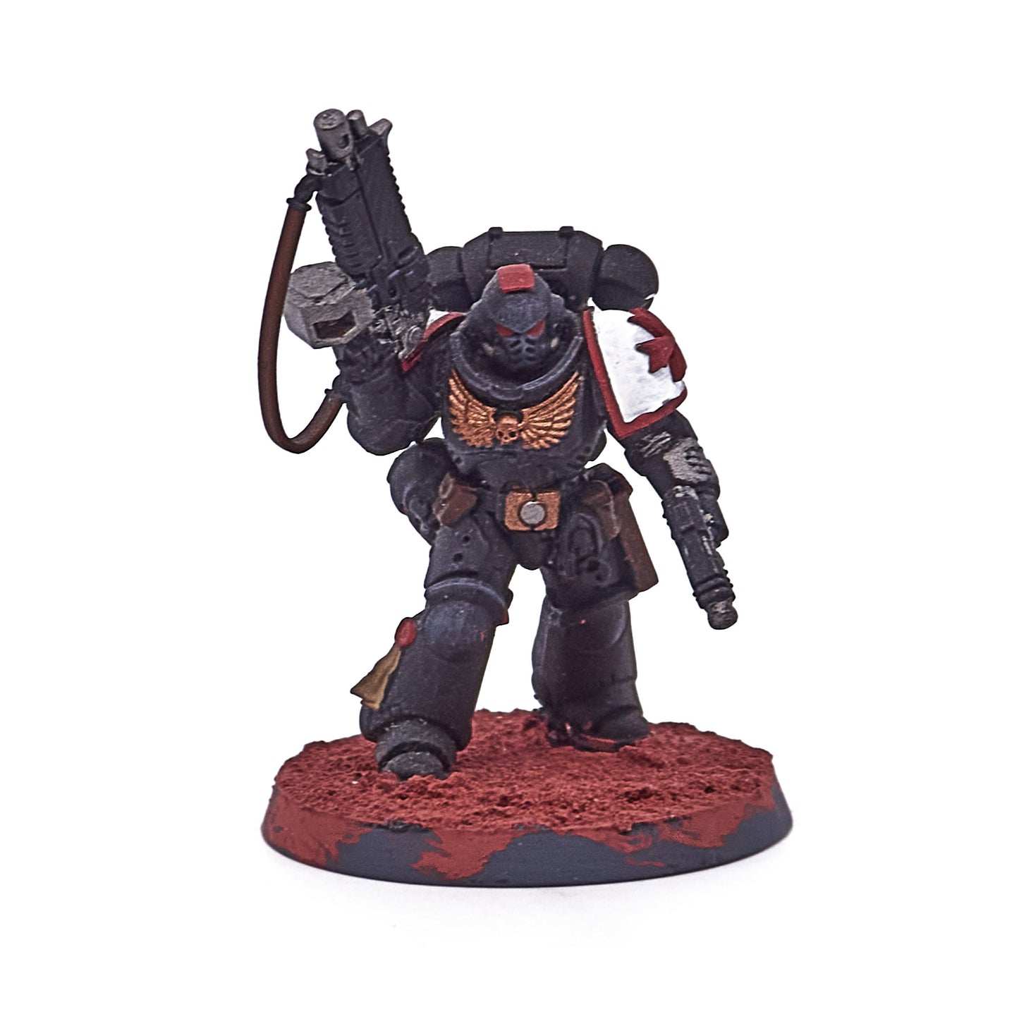 Black Templars - Lieutenant with Auto Bolt Rifle (13282-V) - Used