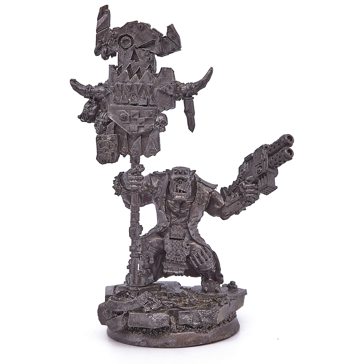 Kromlech - Orc Greatcoat Banner Bearer (13298) - Used