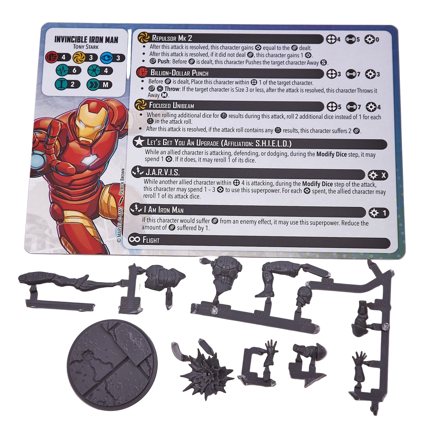 Marvel Crisis Protocol - Invincible Iron Man (13302) - Used