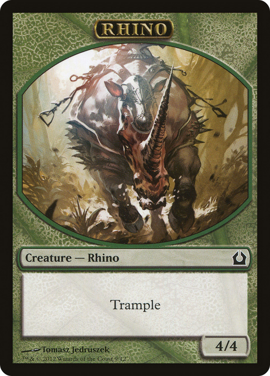 Rhino [Return to Ravnica Tokens]