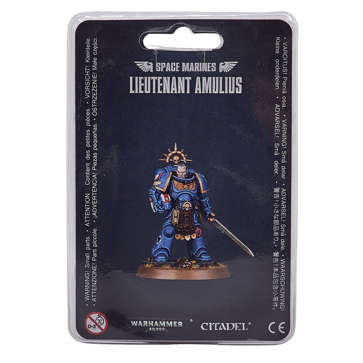 Space Marines - Lieutenant Amulius (99070101039)