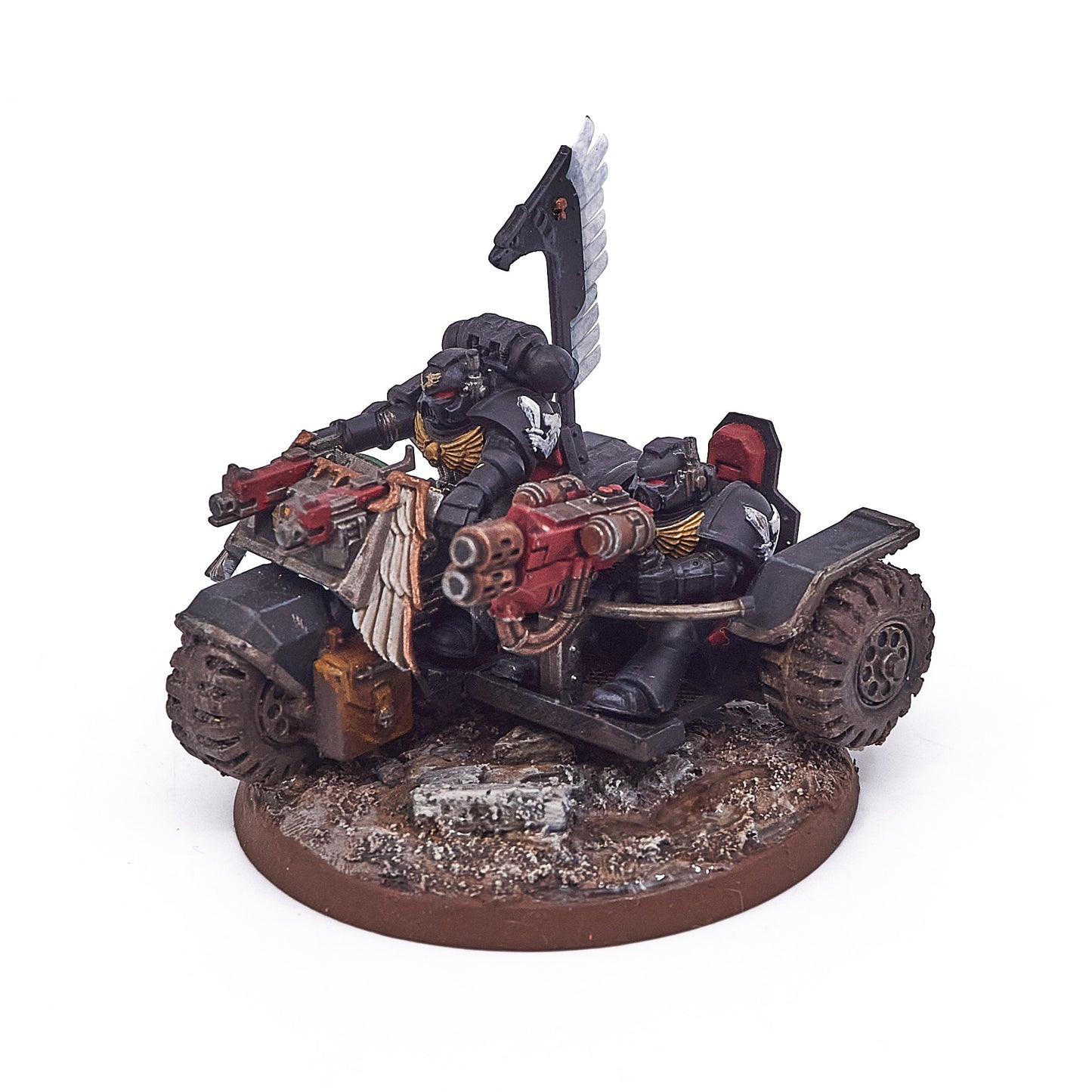 Dark Angels - Ravenwing Attack Bike (13392-V) - Used