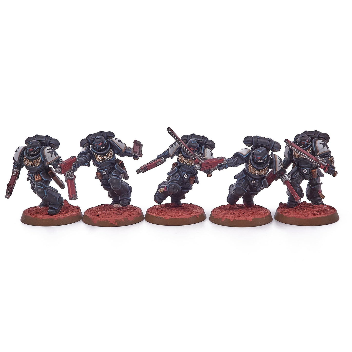 Black Templars - Assault Intercessor Squad (13448) - Used