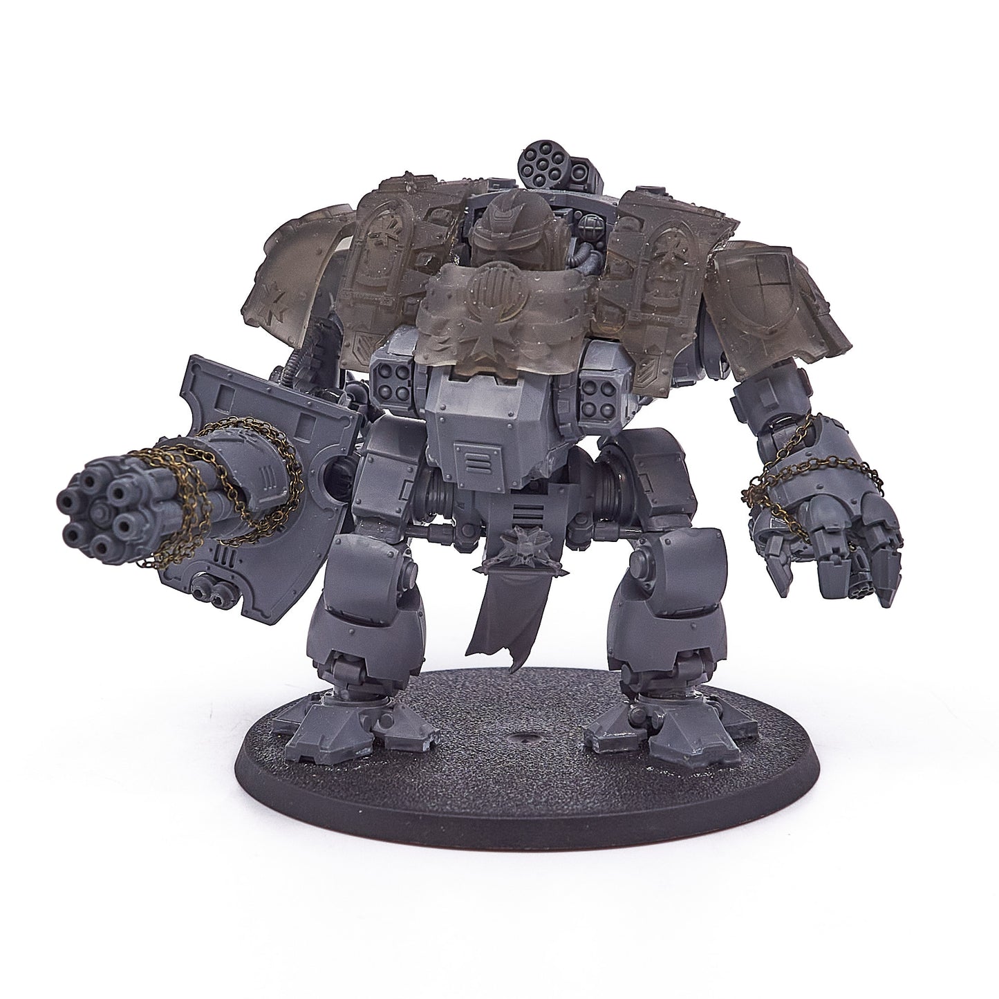 Black Templars - Primaris Redemptor Dreadnought (Converted) (13451-V) - Used