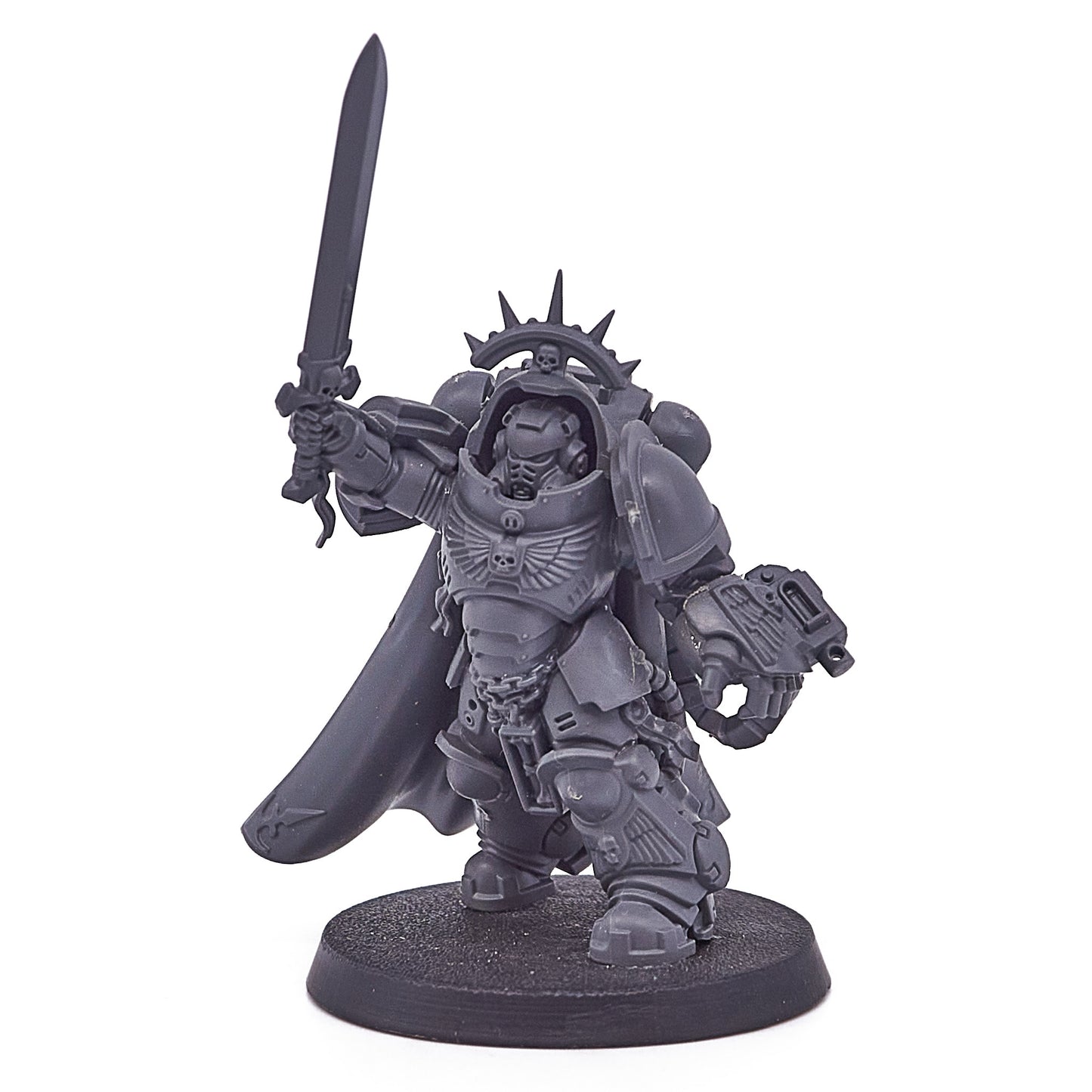 Space Marines - Captain in Gravis Armour (13483-V) - Used