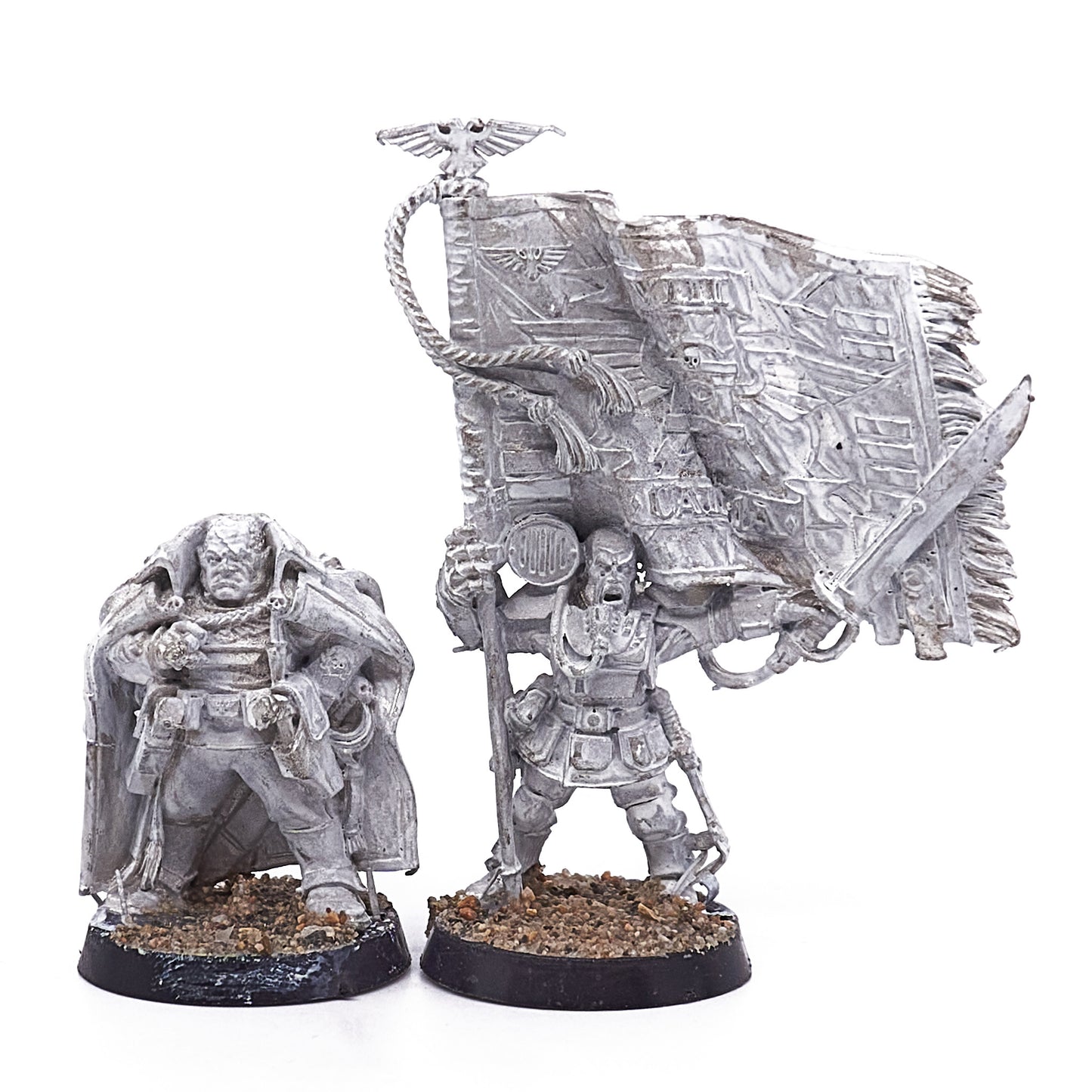 Astra Militarum - Lord Castellan Creed and Sergeant Kell (13577) - Used