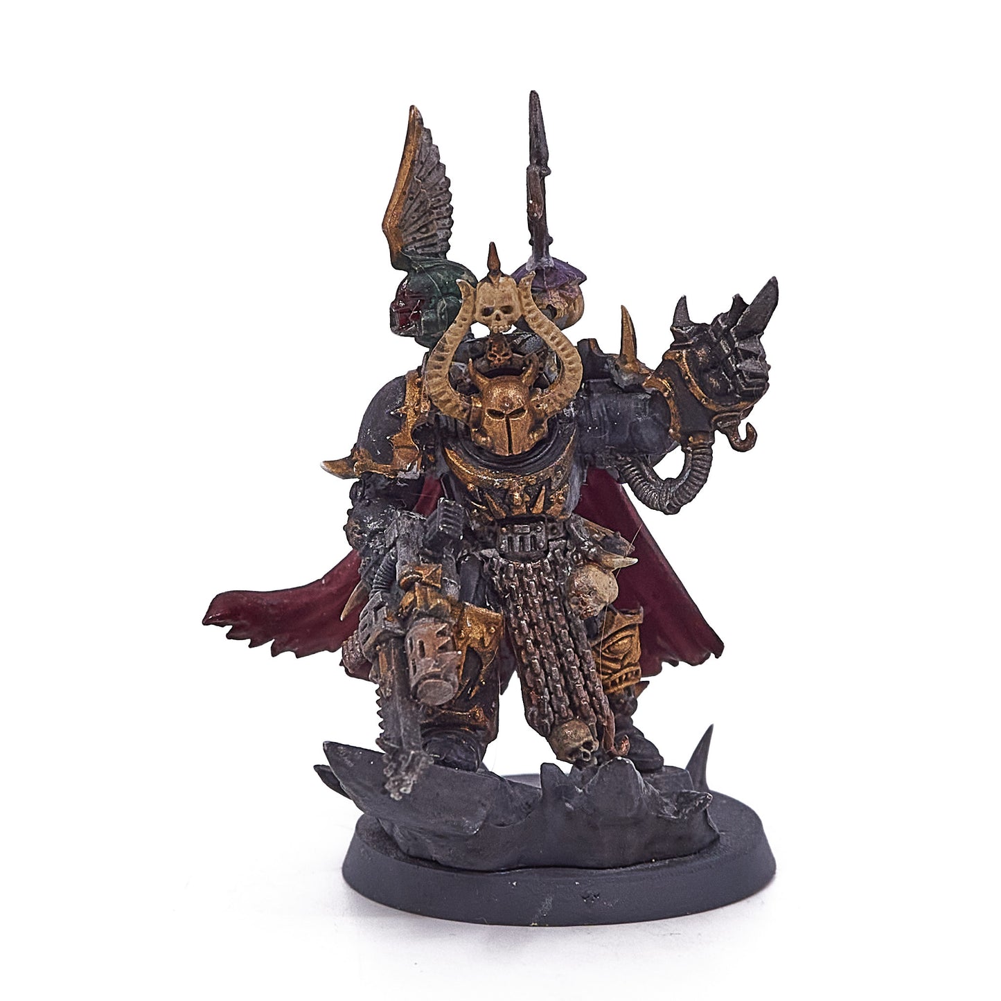 Chaos Space Marines - Chaos Lord in Terminator Armour (13587) - Used