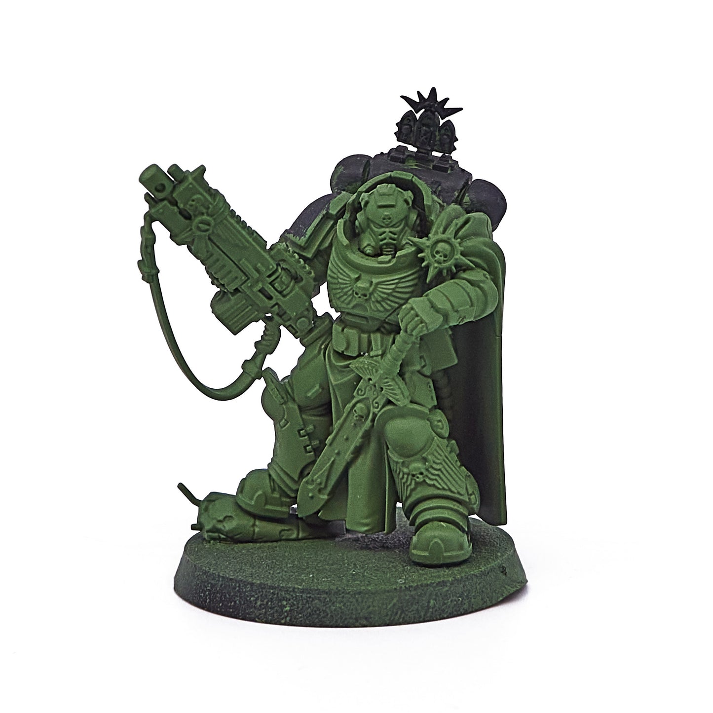 Space Marines - Captain in Gravis Armour (13691-V) - Used