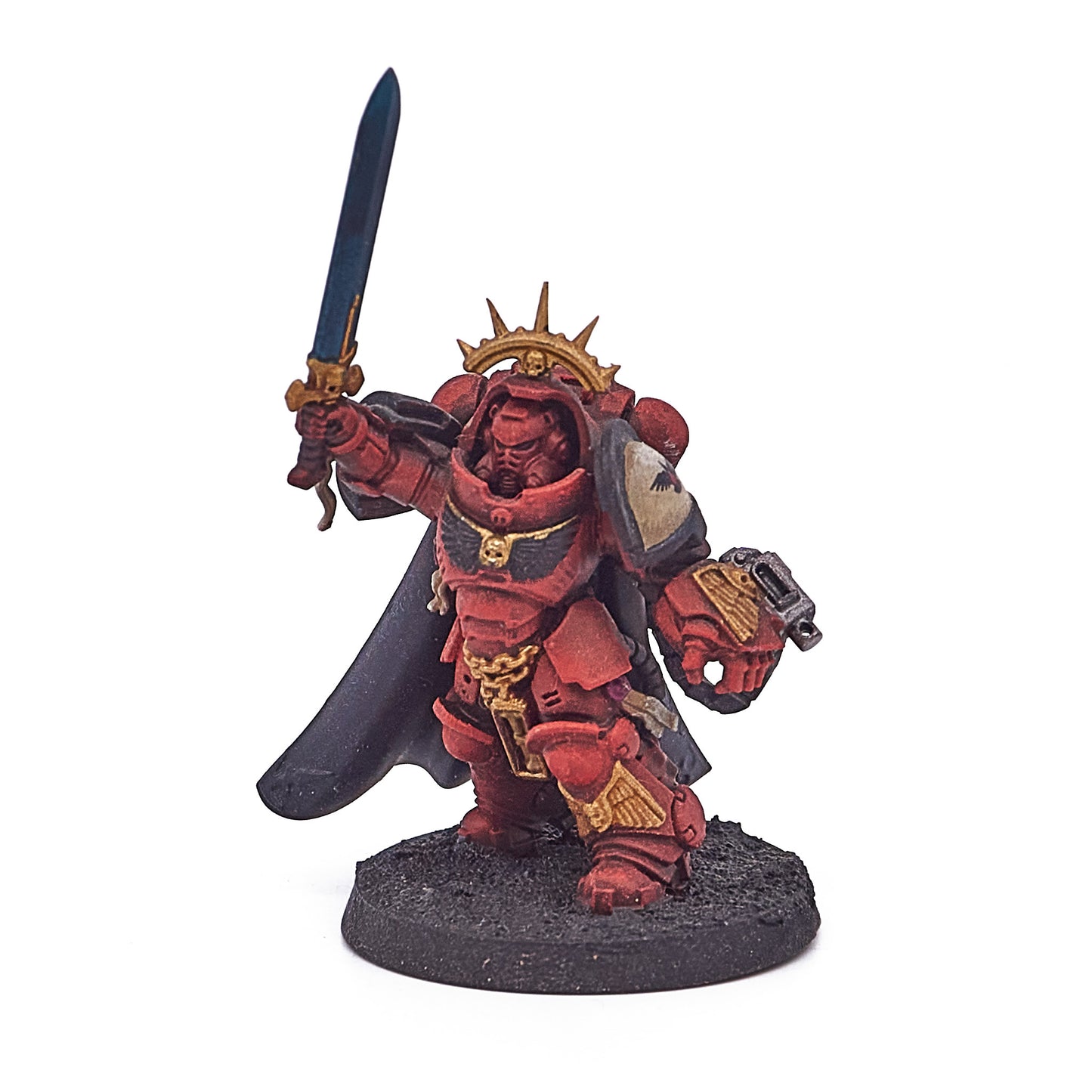 Space Marines - Captain in Gravis Armour (13812-V) - Used
