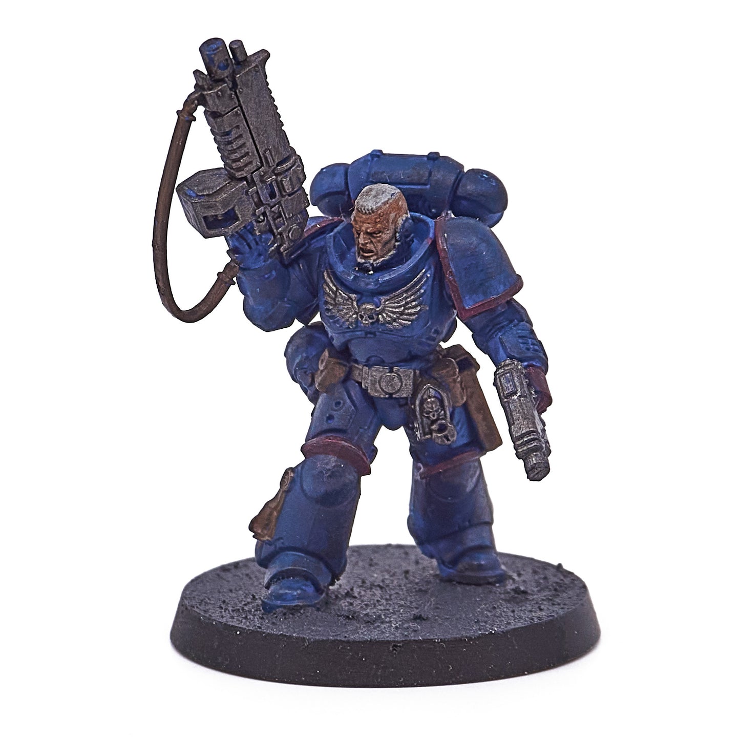 Space Marines - Lieutenant with Auto Bolt Rifle (13817-V) - Used