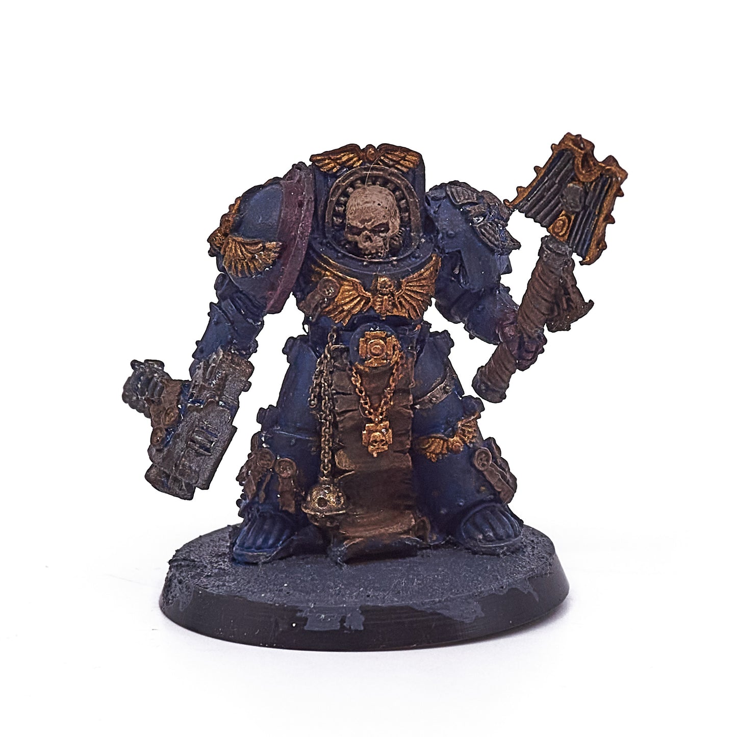 Space Marines - Chaplain in Terminator Armour (13823-V) - Used