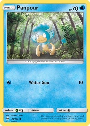 Panpour (36/147) [Sun & Moon: Burning Shadows]
