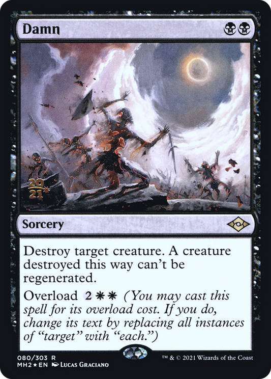Damn [Modern Horizons 2 Prerelease Promos]