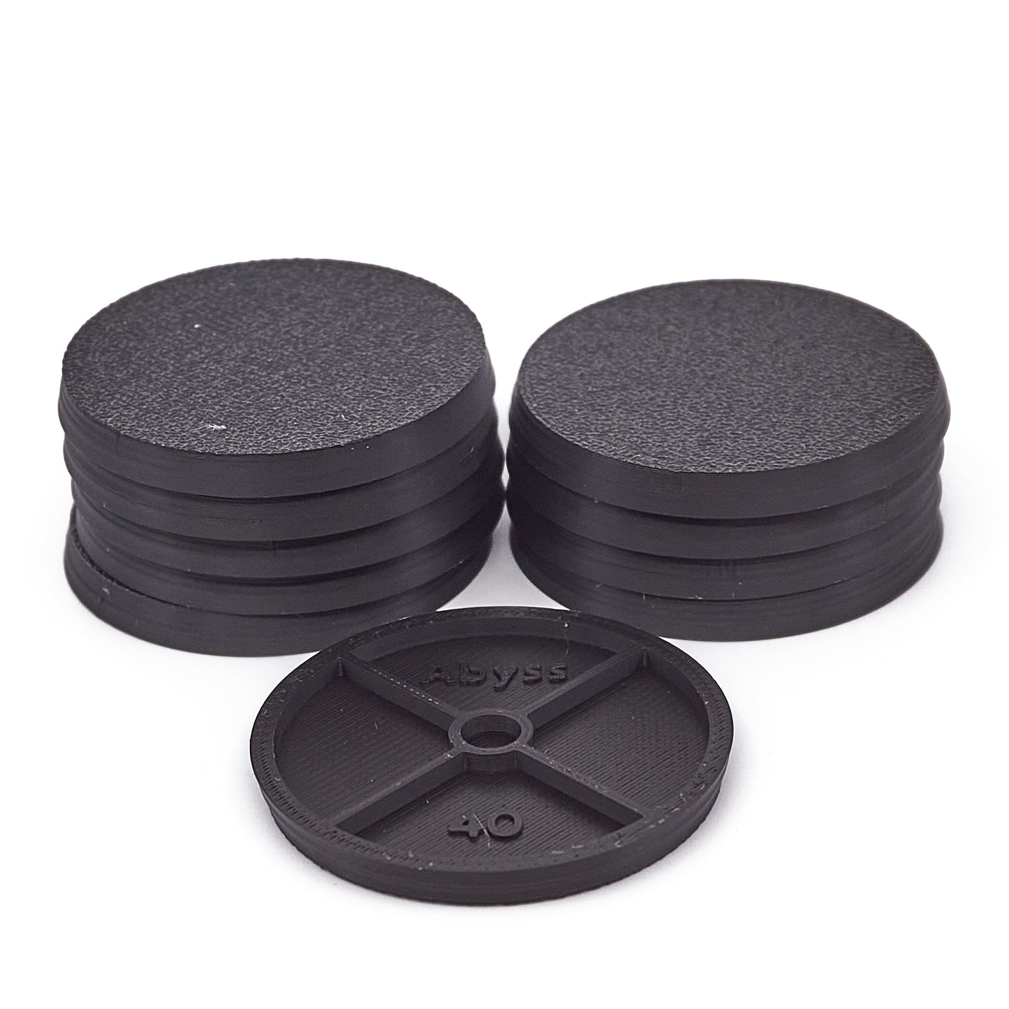Round - 40mm Base with Magnet Slots
