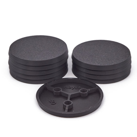 Round - 50mm Base with Magnet Slots