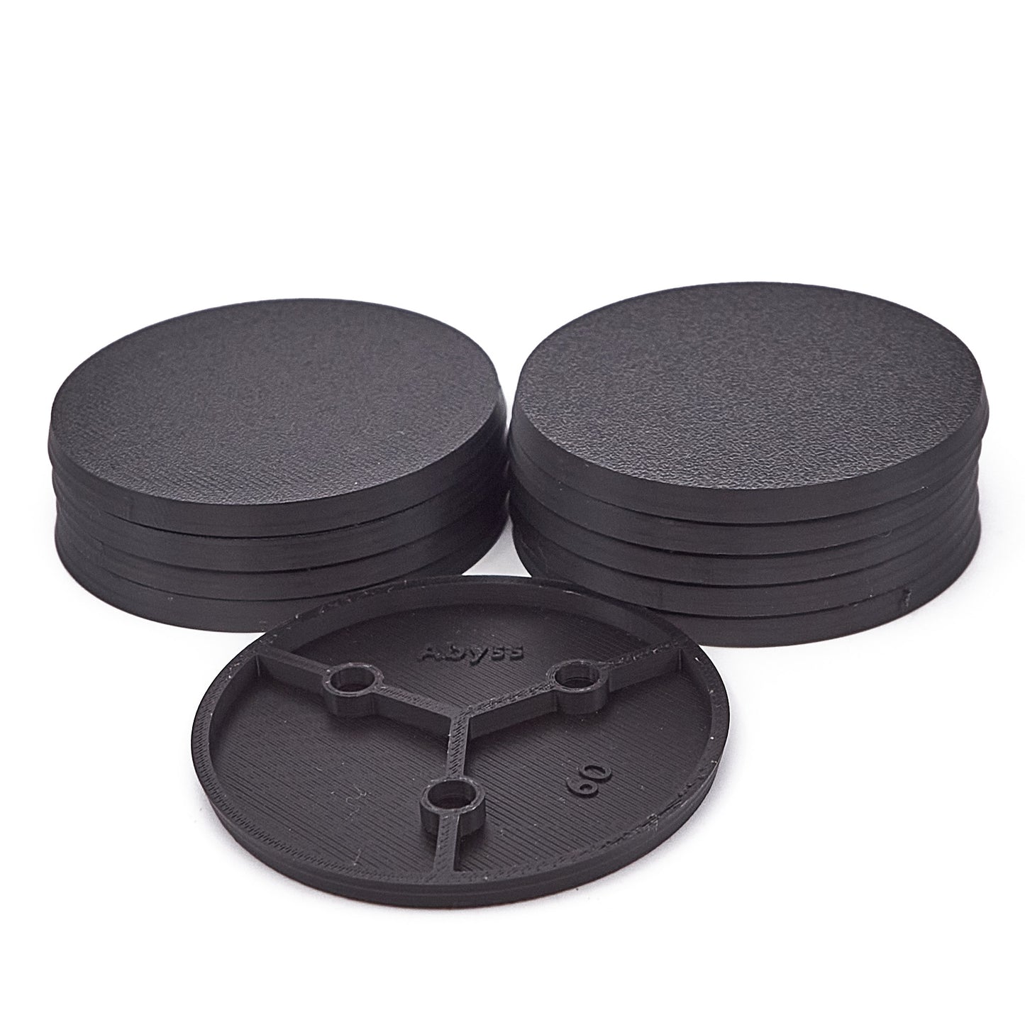 Round - 60mm Base with Magnet Slots