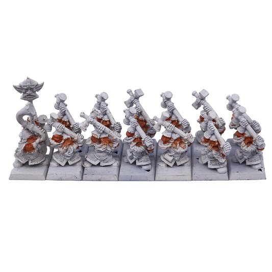 Dwarfen Mountain Holds - Dwarf Hammerers (Without Shields) (14037) - Used
