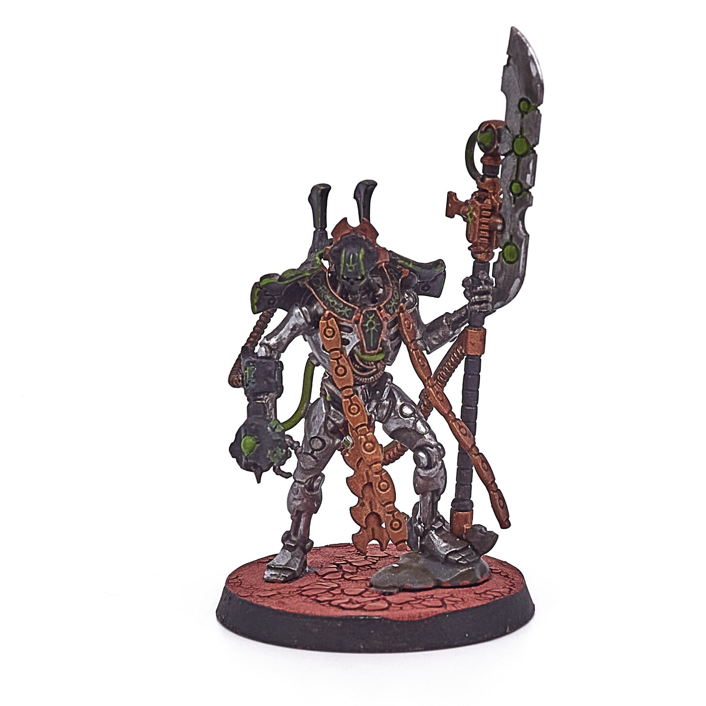Necrons - Overlord with Tachyon Arrow (14215-V) - Used