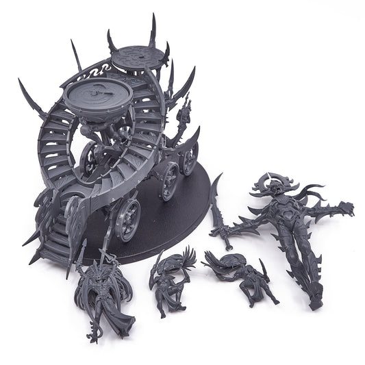 Daughters of Khaine - Slaughter Queen on Cauldron of Blood (14260) - Used