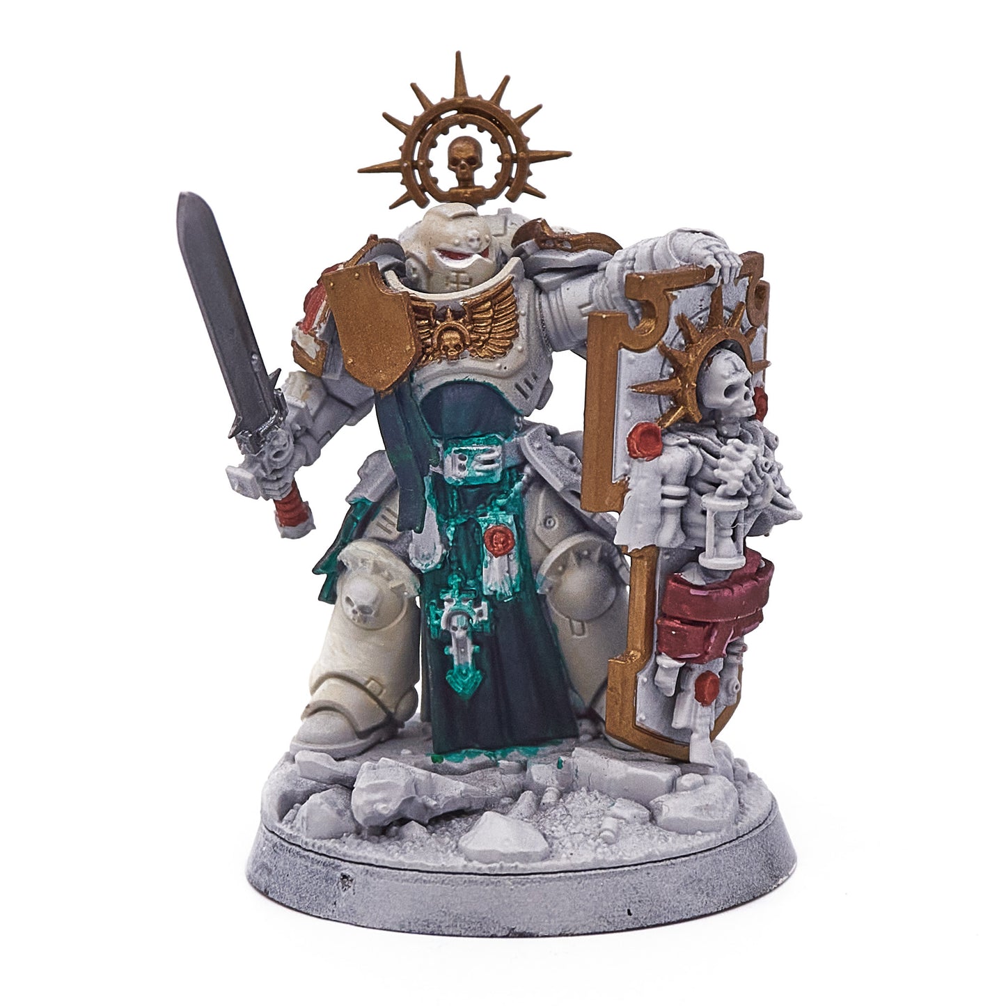 Space Marines - Captain with Relic Shield (14285-V) - Used
