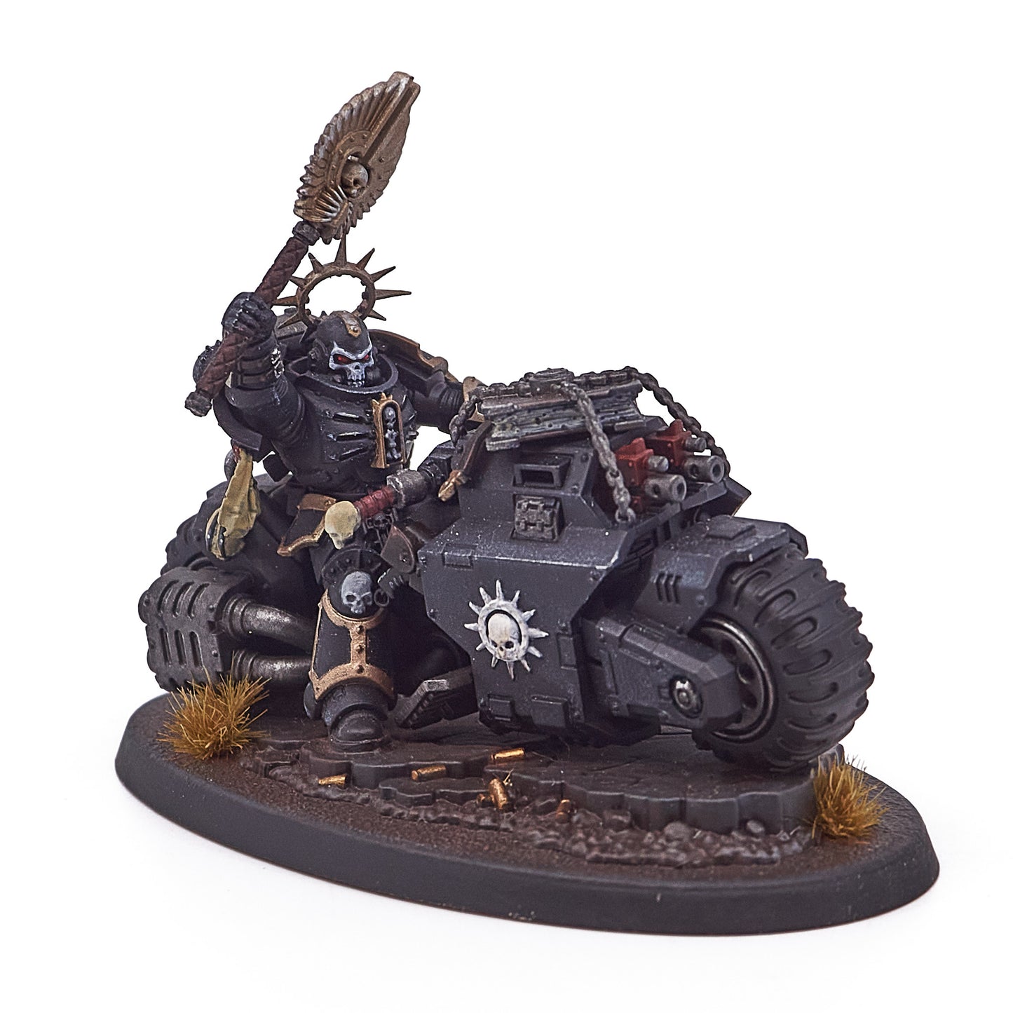 Space Marines - Chaplain on Bike (14293-V) - Used