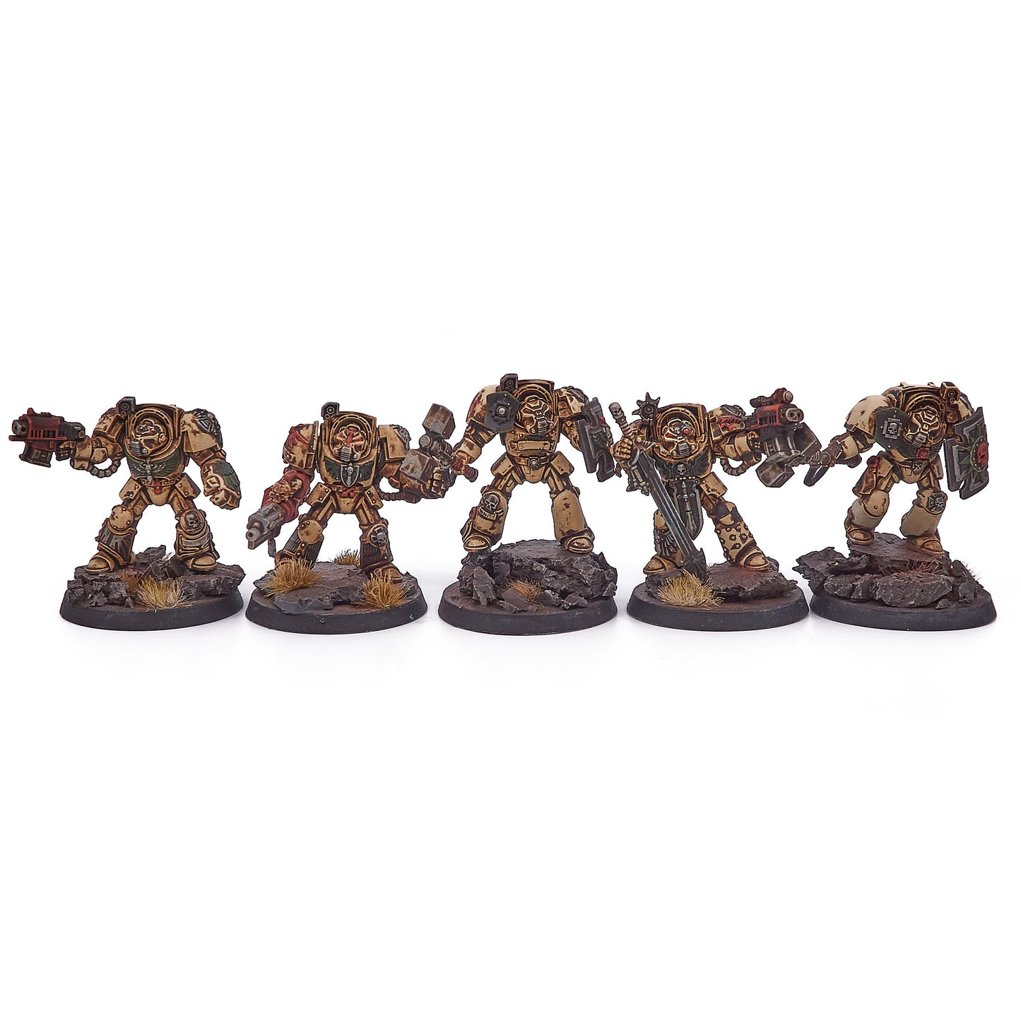 Dark Angels - Deathwing Terminator Squad (14295) - Used