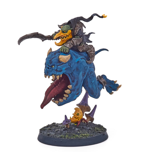 Gloomspite Gitz - Loonboss on Giant Cave Squig (14330-V) - Used