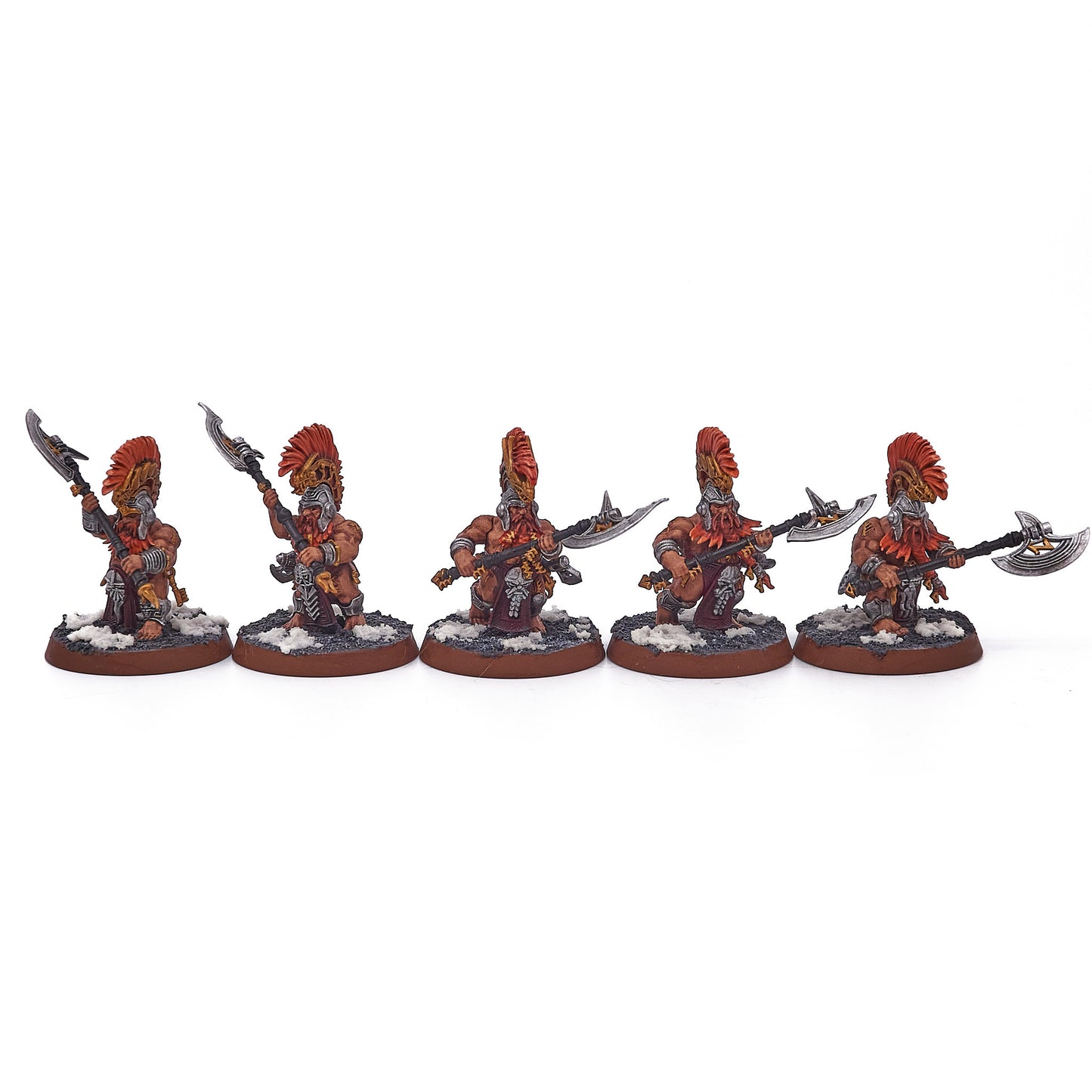 Fyreslayers - Hearthguard Berzerkers (14396-V) - Used