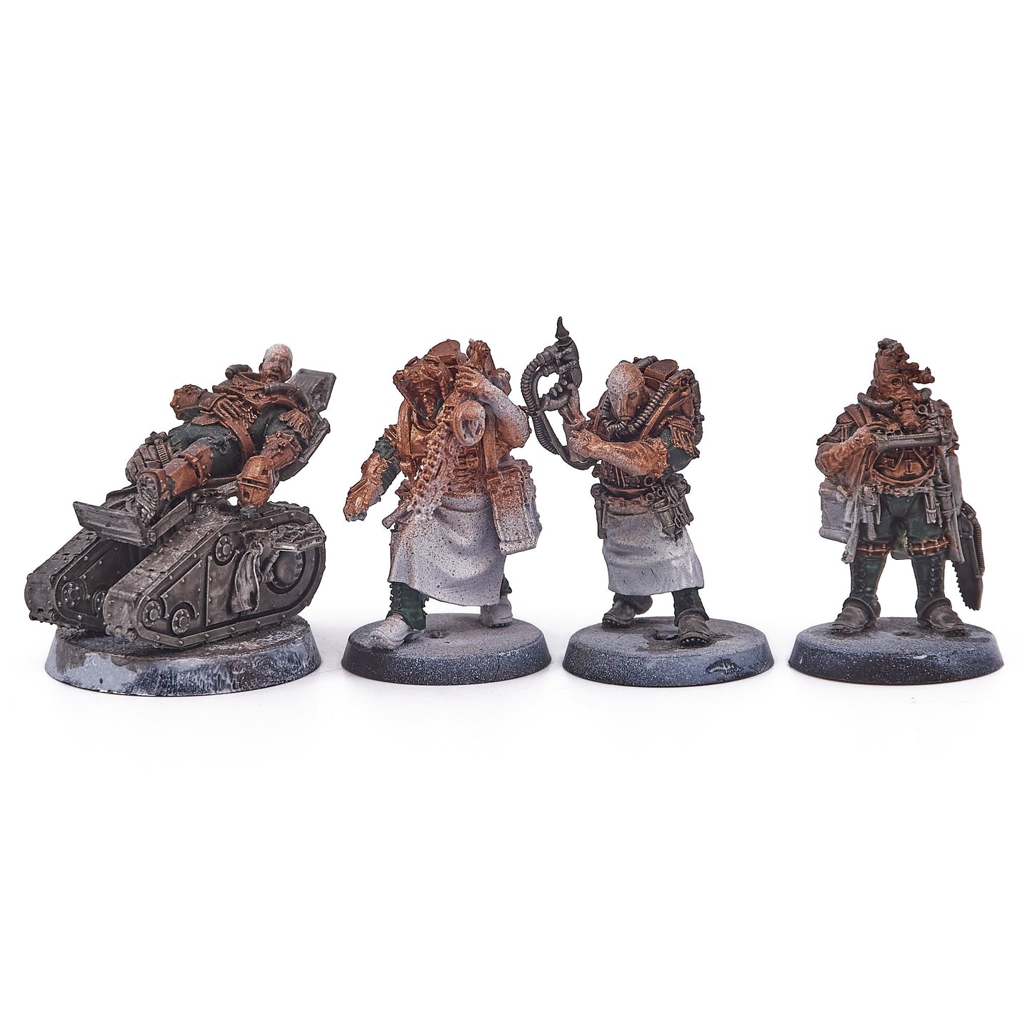 The Horus Heresy - Solar Auxilia Surgeon-Primus Aevos Jovan & Medicae Orderlies (14504) - Used