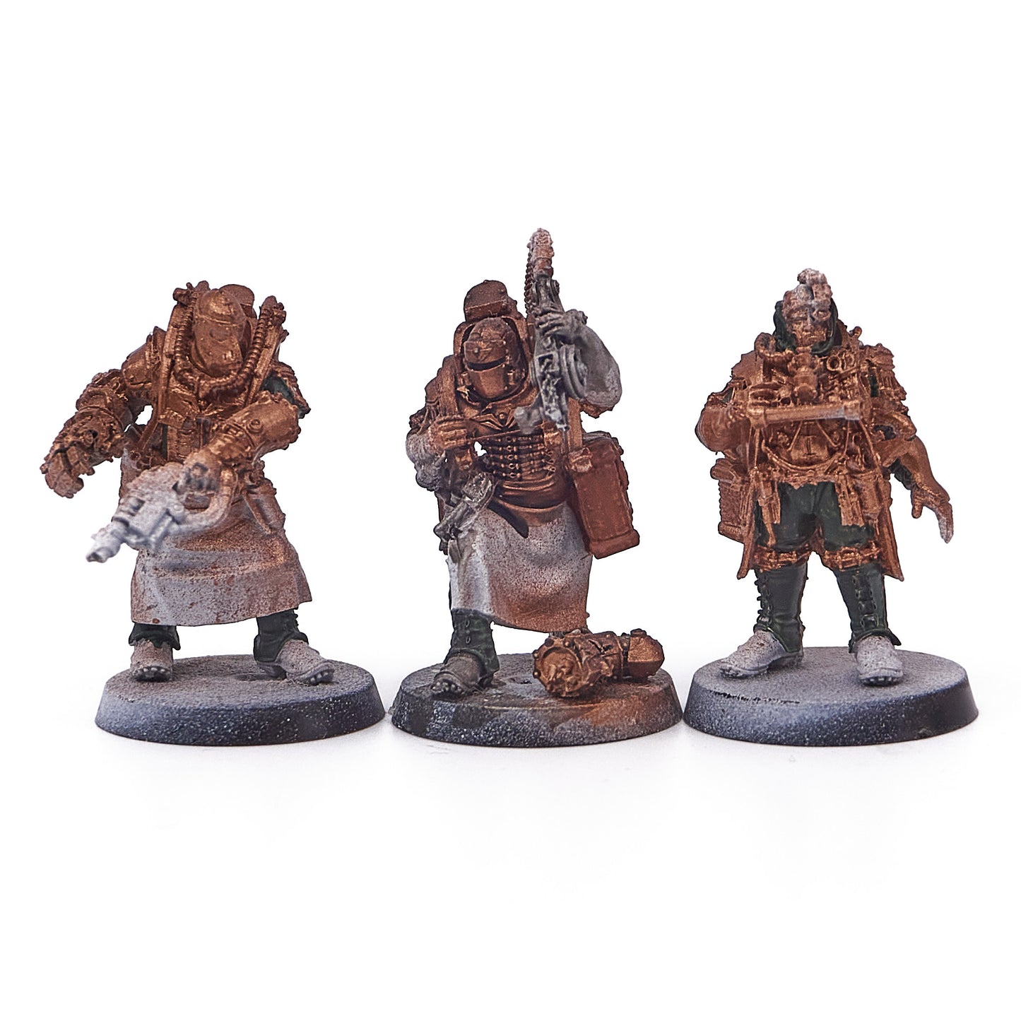 The Horus Heresy - Solar Auxilia Surgeon-Primus Aevos Jovan & Medicae Orderlies (Incomplete) (14510) - Used