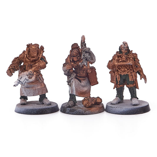 The Horus Heresy - Solar Auxilia Surgeon-Primus Aevos Jovan & Medicae Orderlies (Incomplete) (14510) - Used