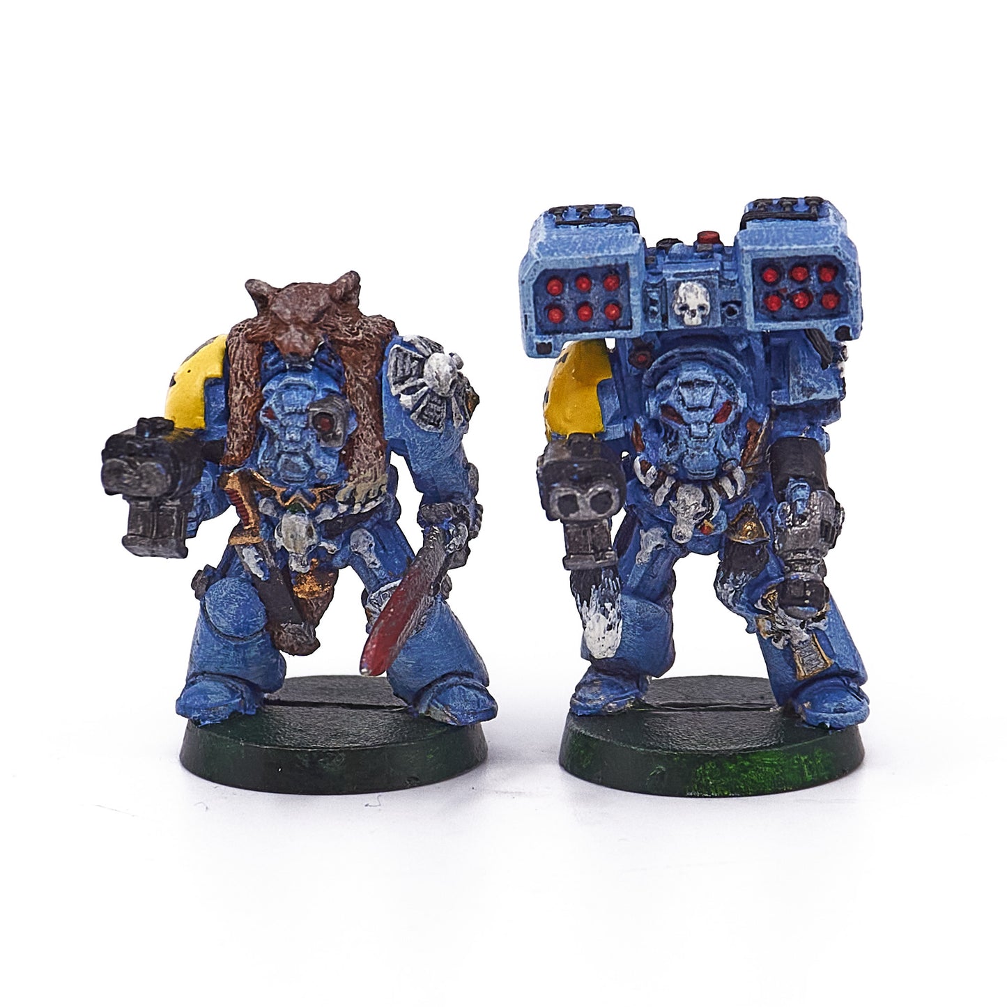 Space Wolves - Wolf Guard Terminators (14665) - Used