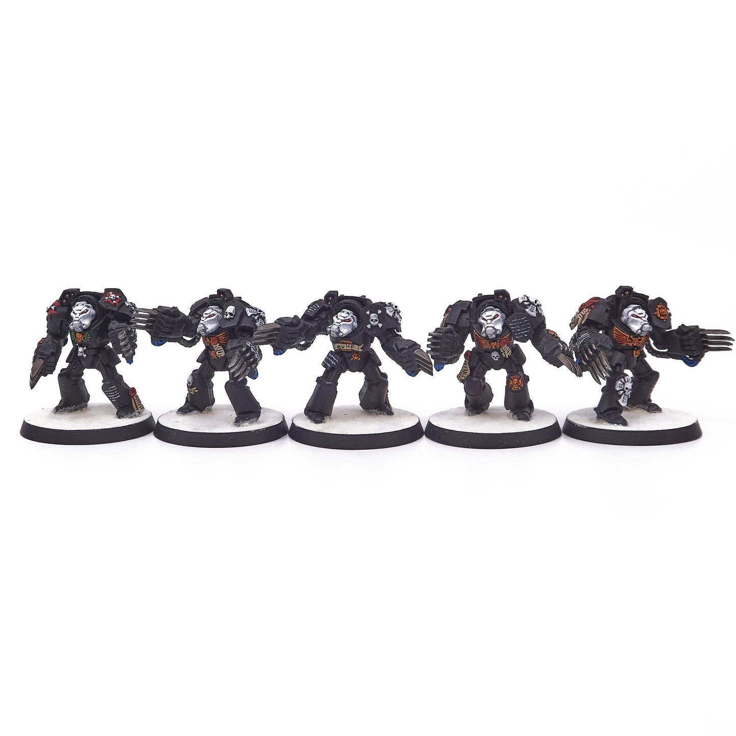Black Templars - Terminator Assault Squad (14688) - Used