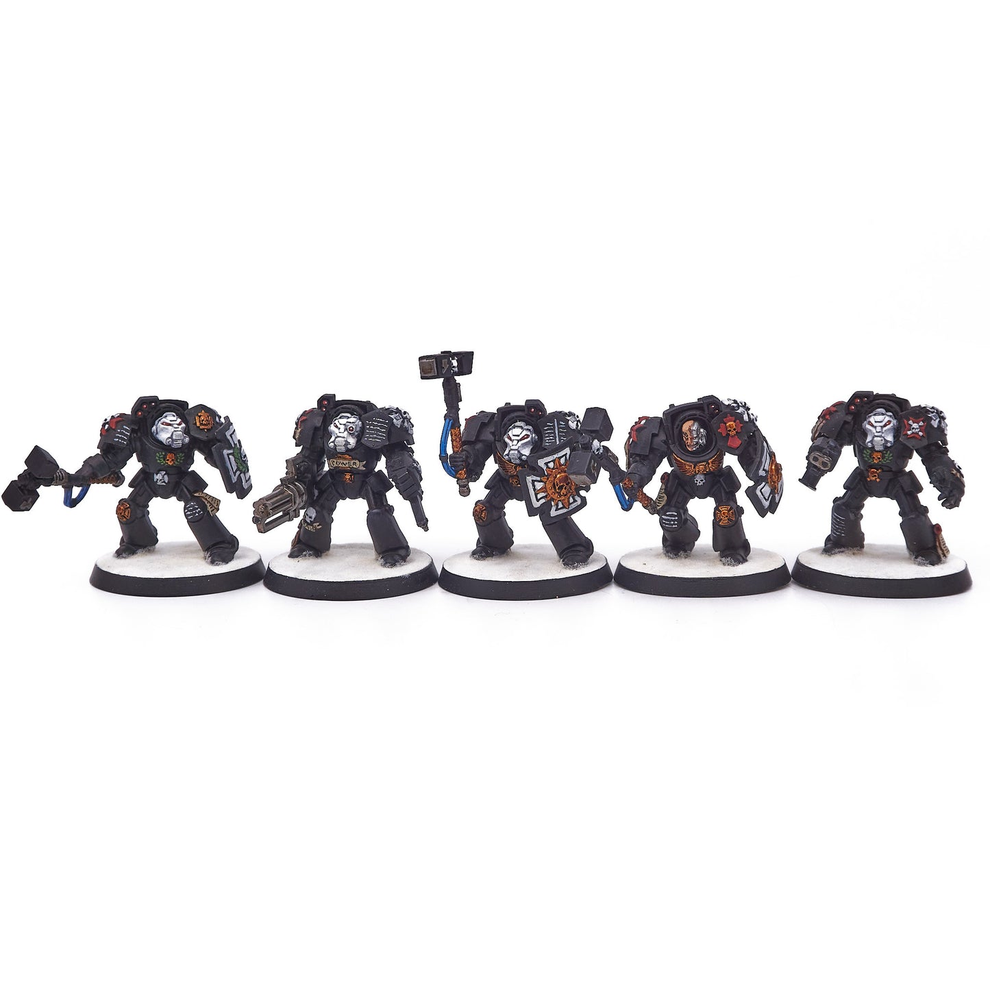 Black Templars - Terminator Squad (14690) - Used