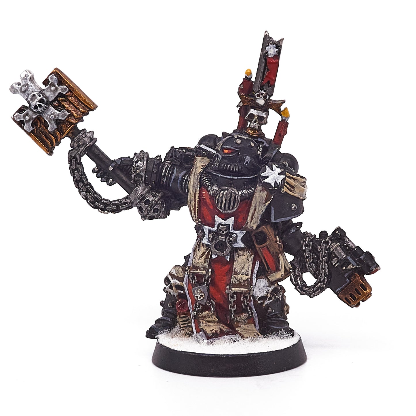 Black Templars - Chaplain Grimaldus (14694) - Used