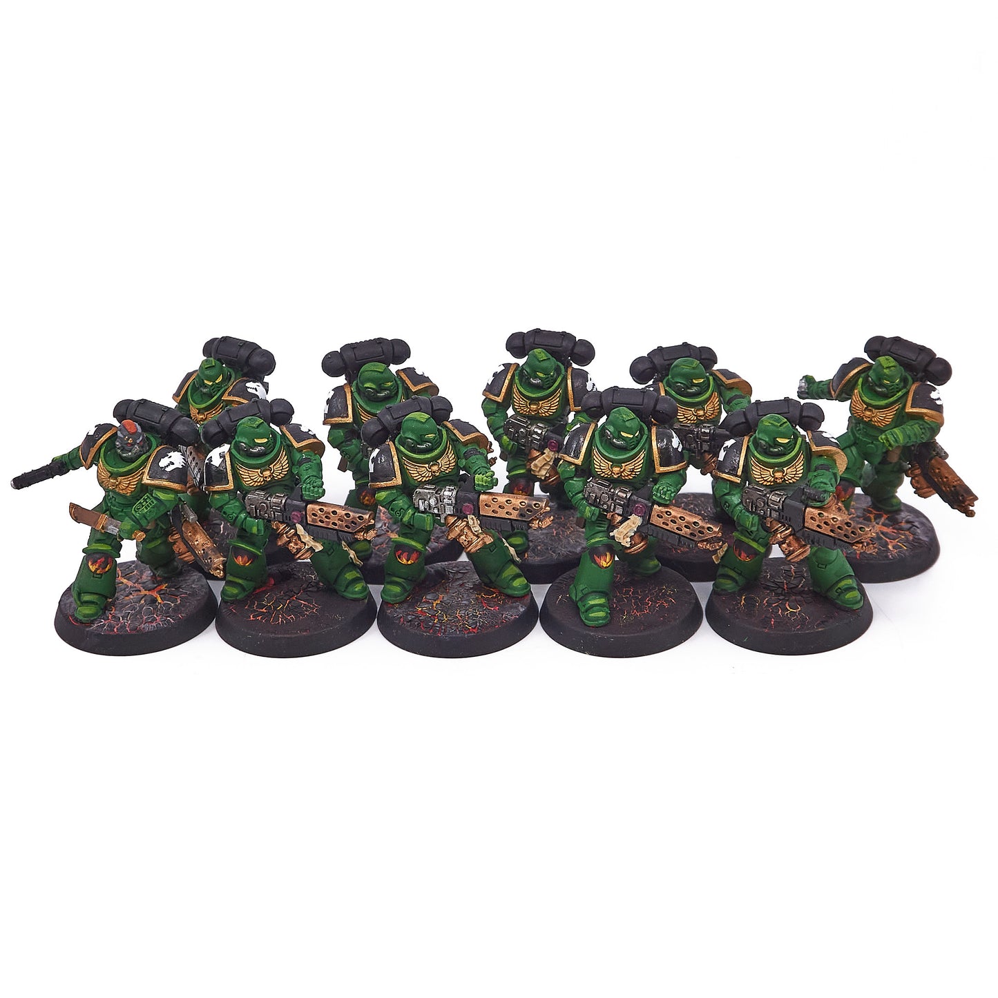 Space Marines - Infernus Squad (14711) - Used