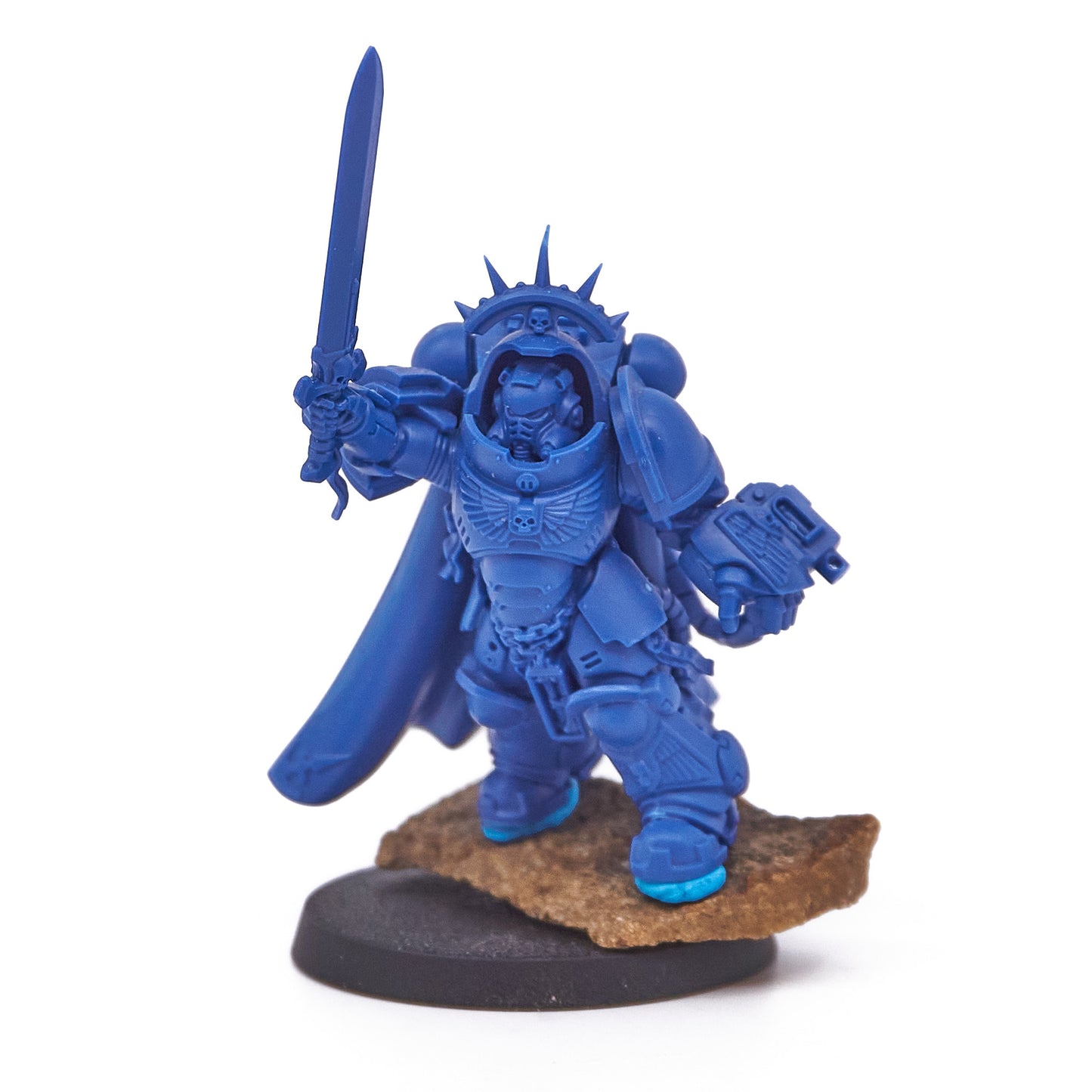 Space Marines - Captain in Gravis Armour (14818-V) - Used