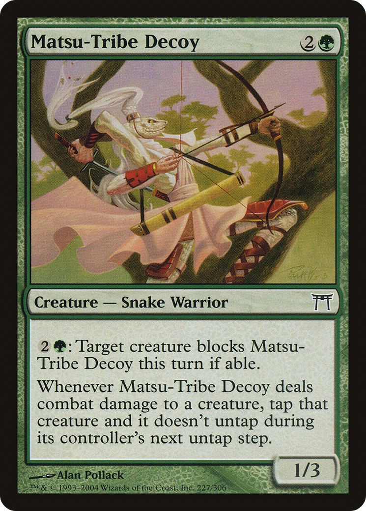 Matsu-Tribe Decoy (CHK-227) - Champions of Kamigawa
