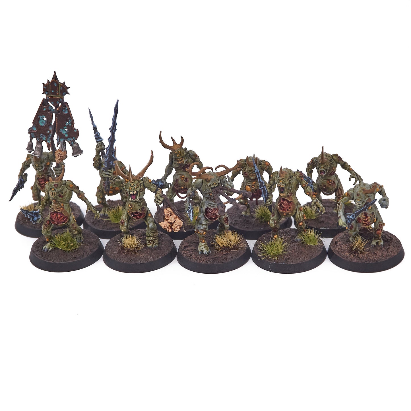 Maggotkin of Nurgle - Plaguebearers (15048-V) - Used