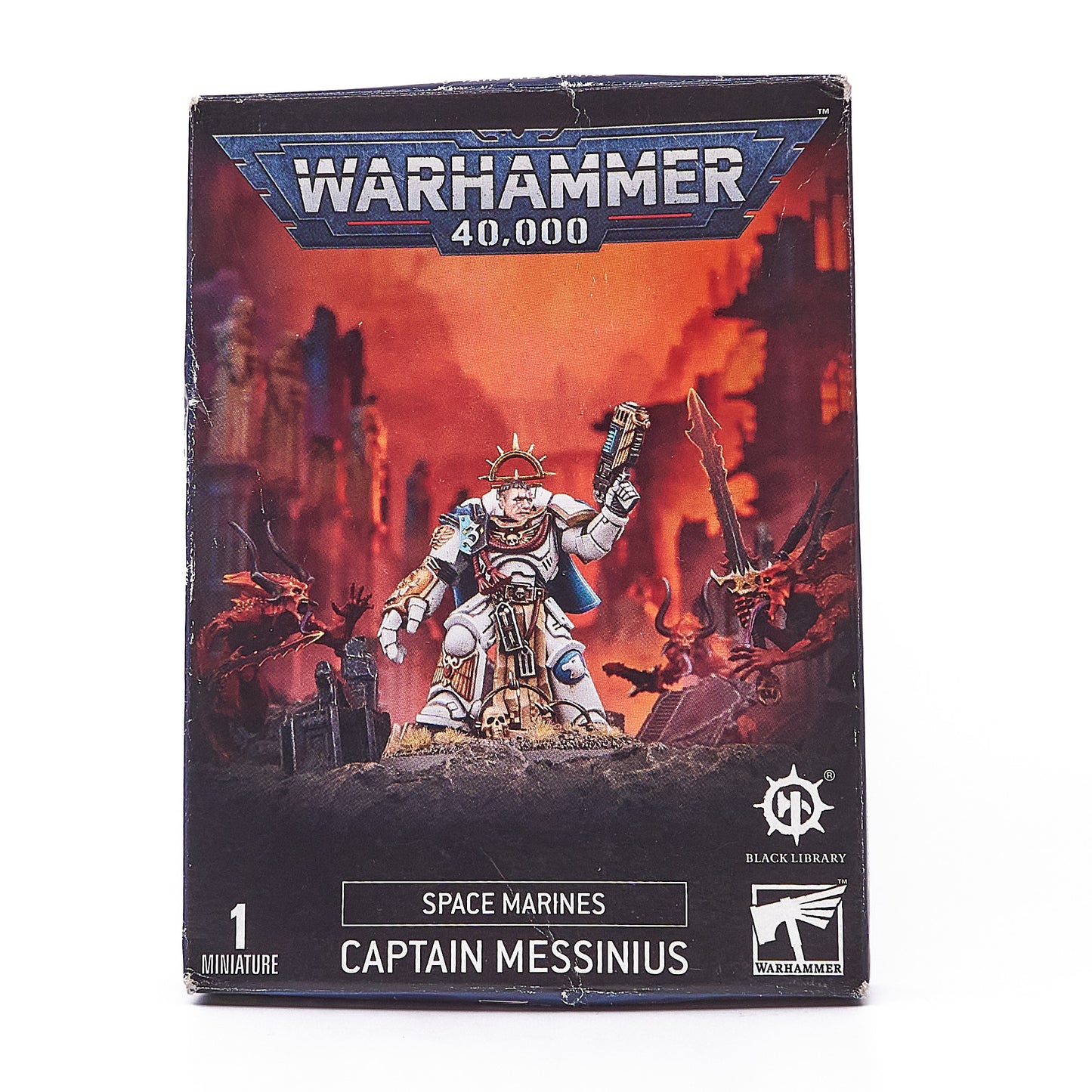 Space Marines - Captain Messinius (15173) - Used