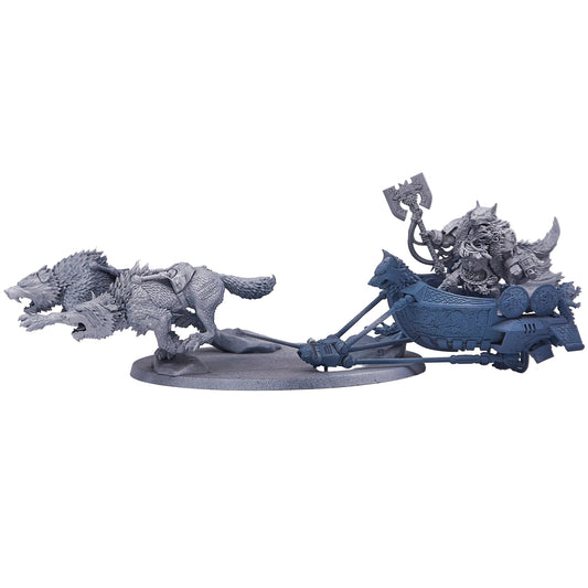 Space Wolves - Logan Grimnar on Stormrider (15243) - Used