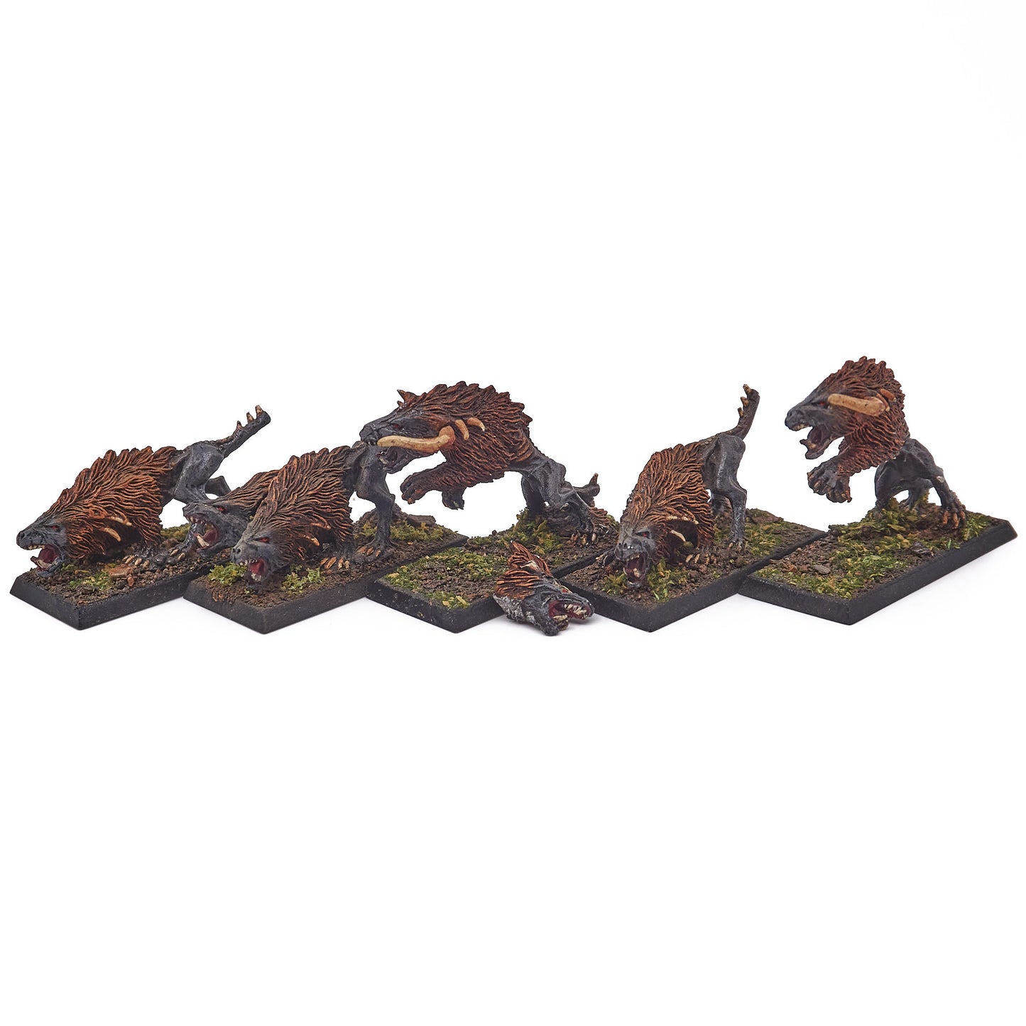 Beastmen Brayherds - Chaos Warhounds (15375) - Used