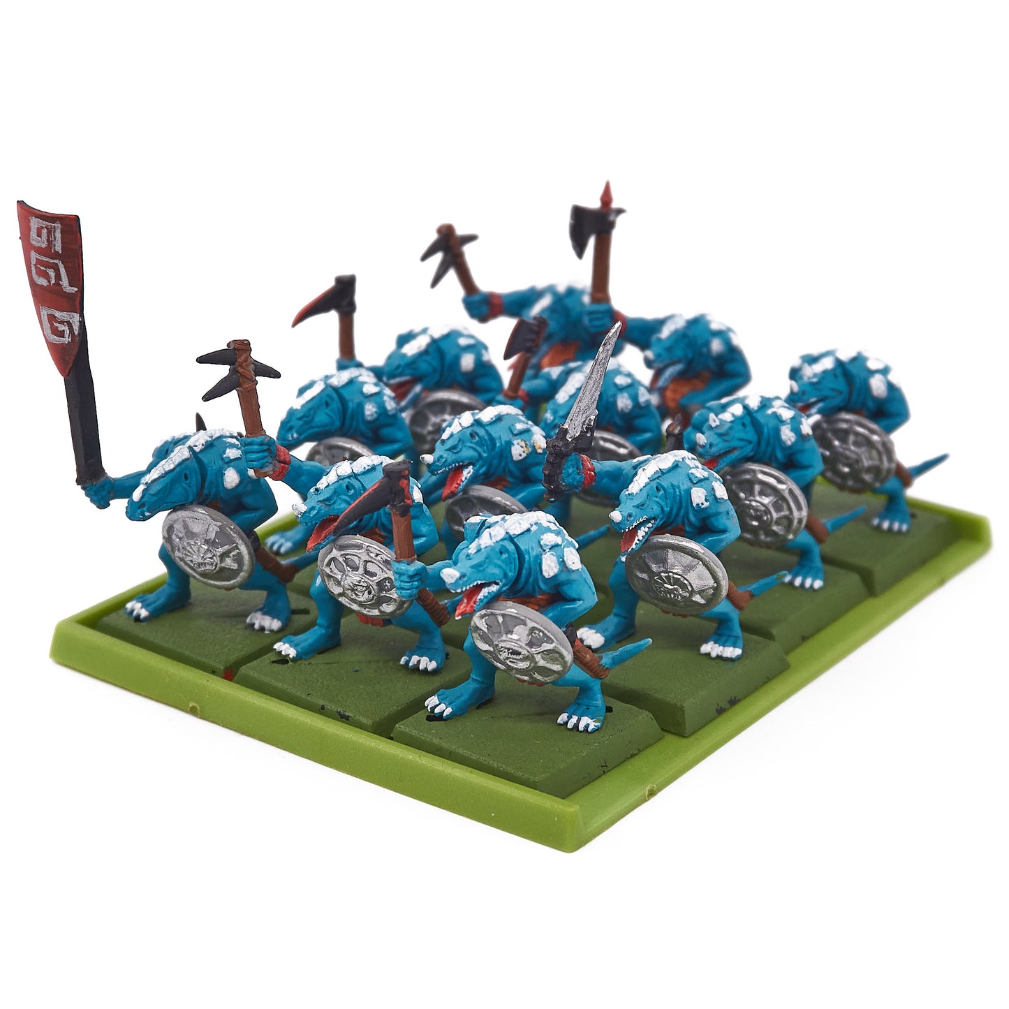 Lizardmen - Saurus Warriors (15395) - Used