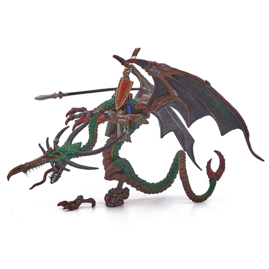 Wood Elf Realms - Wood Elf Noble on Forest Dragon (15465) - Used